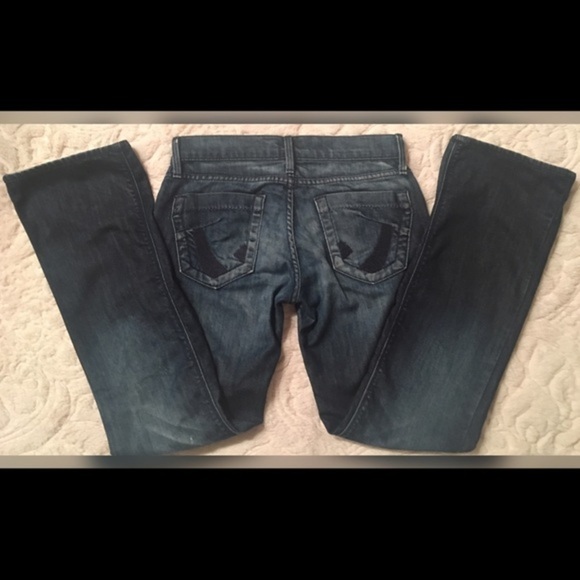 James Jeans dry aged premium denim bootcut jeans 26 - Picture 3 of 4